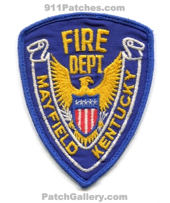 Mayfield Fire Department Patch (Kentucky)
Scan By: PatchGallery.com
Keywords: dept.