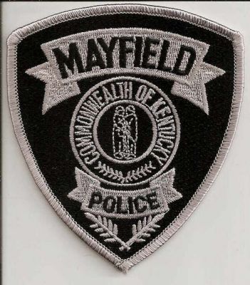 Mayfield Police
Thanks to EmblemAndPatchSales.com for this scan.
Keywords: kentucky