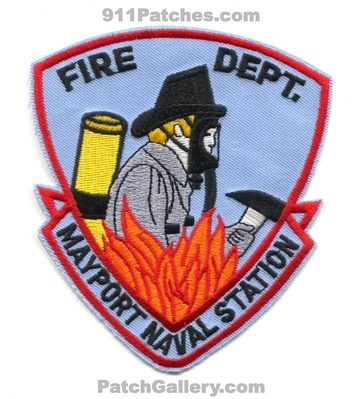 Mayport Naval Air Station NAS Fire Department USN Navy Military Patch (Florida)
Scan By: PatchGallery.com
Keywords: n.a.s. dept. u.s.n.