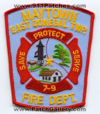 Maytown Fire Department (Pennsylvania)
Scan By: PatchGallery.com
Keywords: dept. east donegal township twp. save protect serve 7-9