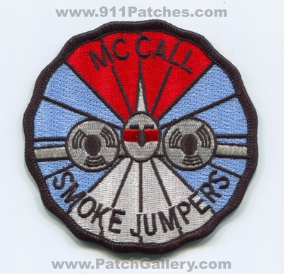 McCall Smoke Jumpers Forest Fire Wildfire Wildland Patch (Idaho)
Scan By: PatchGallery.com
Keywords: smokejumpers plane