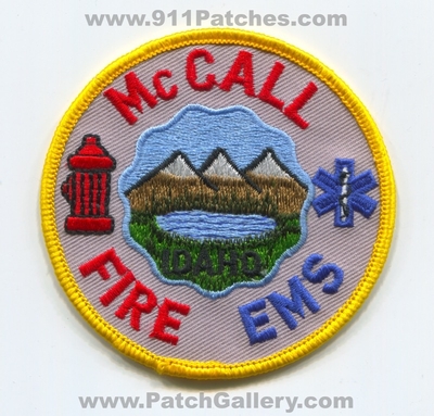 McCall Fire EMS Department Patch (Idaho)
Scan By: PatchGallery.com
Keywords: dept.