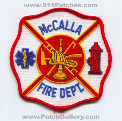 McCalla Fire Department Patch (Alabama)
Scan By: PatchGallery.com
Keywords: dept.