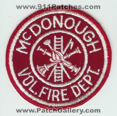 McDonough Volunteer Fire Department (Georgia)
Thanks to Mark C Barilovich for this scan.
Keywords: vol. dept.