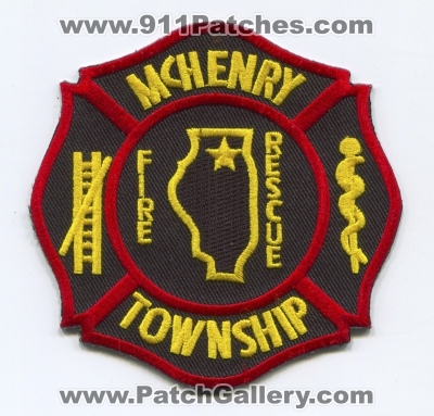 McHenry Township Fire Rescue Department Patch (Illinois)
Scan By: PatchGallery.com
Keywords: twp. dept.