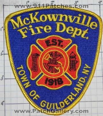 McKnownville Fire Department (New York)
Thanks to swmpside for this picture.
Keywords: dept. town of guilderland