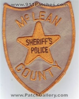 McLean County Sheriff's Police Department (Illinois)
Thanks to Dave Slade for this scan.
Keywords: sheriffs dept.