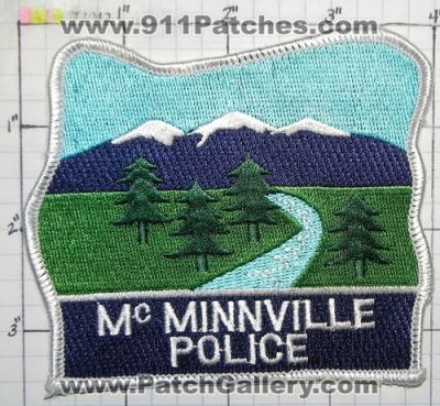 McMinnville Police Department (Oregon)
Thanks to swmpside for this picture.
Keywords: dept.