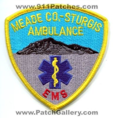 Meade County Sturgis Ambulance (South Dakota)
Scan By: PatchGallery.com
Keywords: ems co.