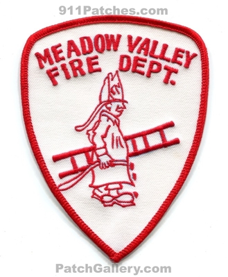 Meadow Valley Fire Department Patch (California)
Scan By: PatchGallery.com
Keywords: dept.
