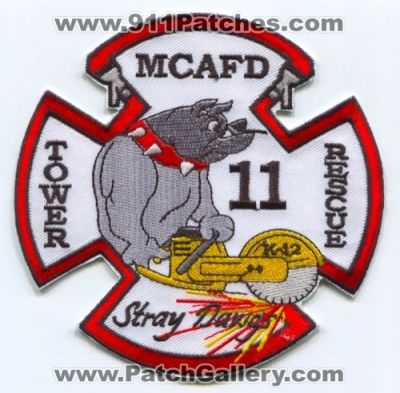 Meadowood County Area Fire Department Station 11 Patch (New Hampshire)
Scan By: PatchGallery.com
Keywords: co. dept. mcafd company tower rescue stray dawgs