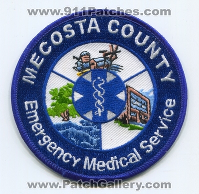 Mecosta County Emergency Medical Services EMS Patch (Michigan)
Scan By: PatchGallery.com
Keywords: co. ambulance emt paramedic