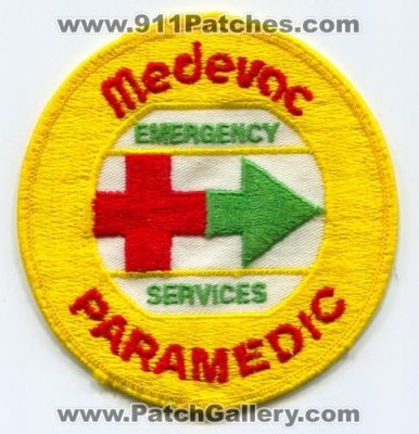 Medevac Emergency Services Paramedic (California) (Defunct)
Scan By: PatchGallery.com
Keywords: ems ambulance