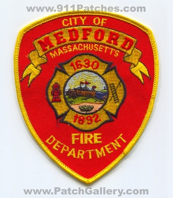 Medford Fire Department Patch (Massachusetts)
Scan By: PatchGallery.com
Keywords: city of dept. 1630 1892