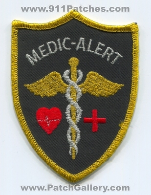 Medic-Alert EMS Patch (UNKNOWN STATE)
Scan By: PatchGallery.com
Keywords: medicalert ambulance emt paramedic