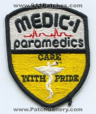 Medic-I Paramedics Patch (Nevada)
Scan By: PatchGallery.com
Keywords: reno 1 ems care with pride