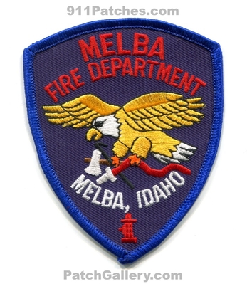 Melba Fire Department Patch (Idaho)
Scan By: PatchGallery.com
Keywords: dept.