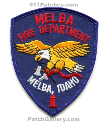Melba Fire Department Patch (Idaho)
Scan By: PatchGallery.com
Keywords: dept.