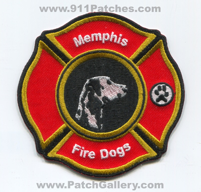 Memphis Fire Department Fire Dogs Patch (Tennessee)
Scan By: PatchGallery.com
Keywords: Dept. MFD M.F.D. Company Co. Station Dalmation