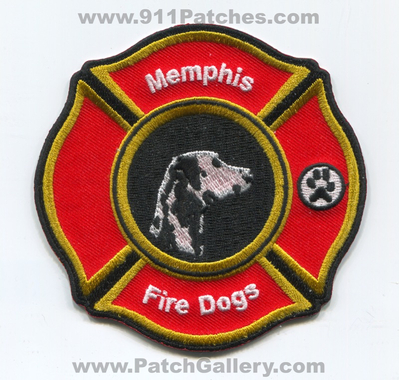 Memphis Fire Department Fire Dogs Patch (Tennessee)
Scan By: PatchGallery.com
Keywords: Dept. MFD M.F.D. Company Co. Station Dalmation