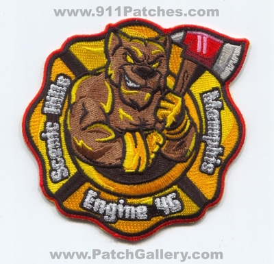 Memphis Fire Department Engine 46 Patch (Tennessee)
Scan By: PatchGallery.com
Keywords: Dept. MFD M.F.D. Company Co. Station Scenic Hills