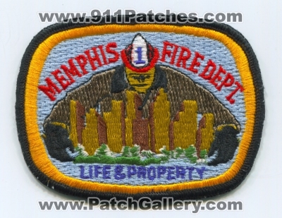 Memphis Fire Department (Tennessee)
Scan By: PatchGallery.com
Keywords: dept. mfd 1 life & and property