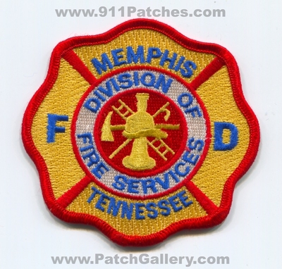 Memphis Fire Department Division of Fire Services Patch (Tennessee)
Scan By: PatchGallery.com
Keywords: dept. mfd m.f.d. div.