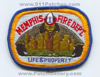 Memphis Fire Department Patch (Tennessee)
Scan By: PatchGallery.com
Keywords: dept. 1 life & and property