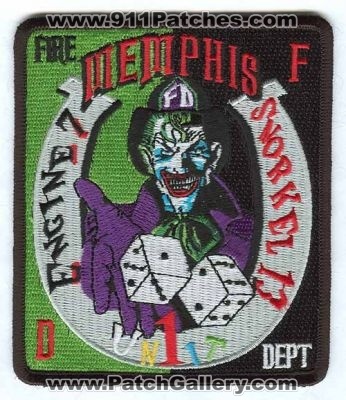 Memphis Fire Department Engine 7 Snorkel 13 Unit 1 Patch (Tennessee)
Scan By: PatchGallery.com
Keywords: dept. mfd company co. station