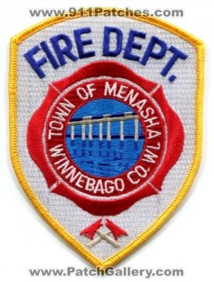 Menasha Fire Department Winnebago County Patch (Wisconsin)
Scan By: PatchGallery.com
Keywords: dept. town of co. wi.