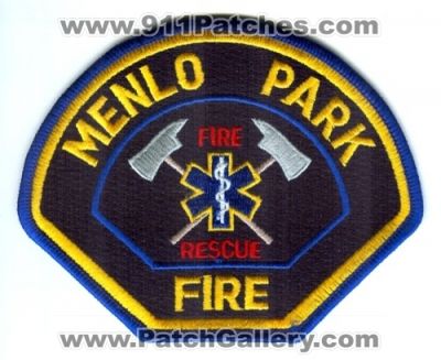 Menlo Park Fire Rescue Department (California)
Scan By: PatchGallery.com
Keywords: dept.
