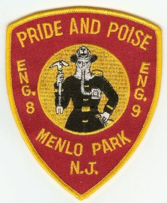Menlo Park Fire Engine 8 & 9
Thanks to PaulsFirePatches.com for this scan.
Keywords: new jersey