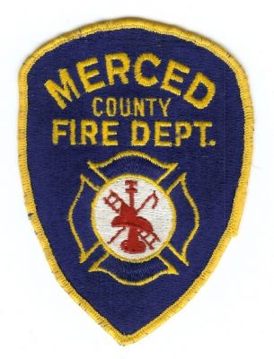 Merced County Fire Dept
Thanks to PaulsFirePatches.com for this scan.
Keywords: california department