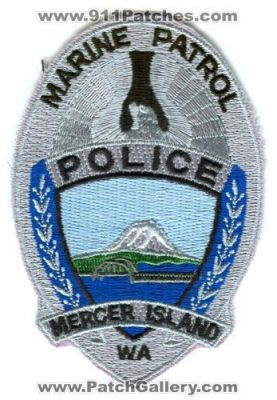 Mercer Island Police Marine Patrol (Washington)
Scan By: PatchGallery.com
