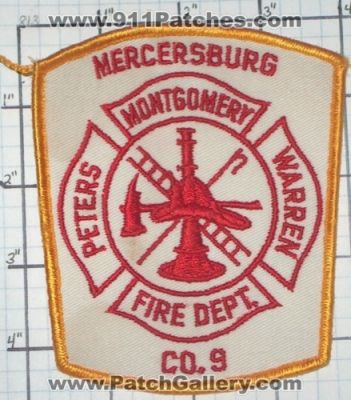 Mercersburg Fire Department Company 9 (Pennsylvania)
Thanks to swmpside for this picture.
Keywords: dept. co. #9 peters montgomery warren