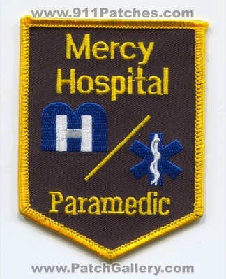 Mercy Hospital Paramedic EMS Patch (UNKNOWN STATE)
[b]Scan From: Our Collection[/b]
Keywords: ambulance