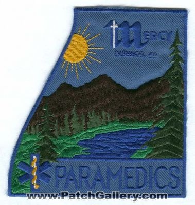 Mercy Paramedics Patch (Colorado)
[b]Scan From: Our Collection[/b]
Keywords: ems durango