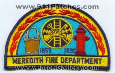 Meredith Fire Department (New Hampshire)
Scan By: PatchGallery.com
Keywords: dept.