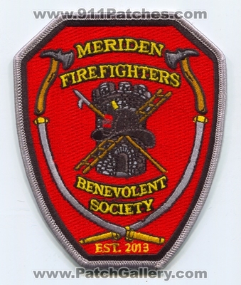 Meriden Fire Department Firefighters Benevolent Society Patch (Connecticut)
Scan By: PatchGallery.com
Keywords: dept.