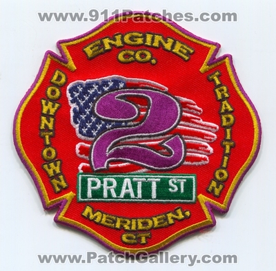 Meriden Fire Department Engine Company 2 Patch (Connecticut)
Scan By: PatchGallery.com
Keywords: dept. co. number no. #2 station downtown tradition pratt st