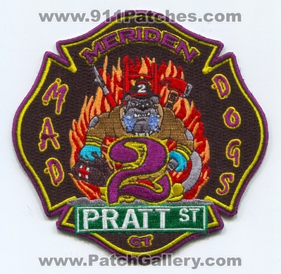 Meriden Fire Department Station 2 Patch (Connecticut)
Scan By: PatchGallery.com
Keywords: dept. company co. mad dogs pratt st