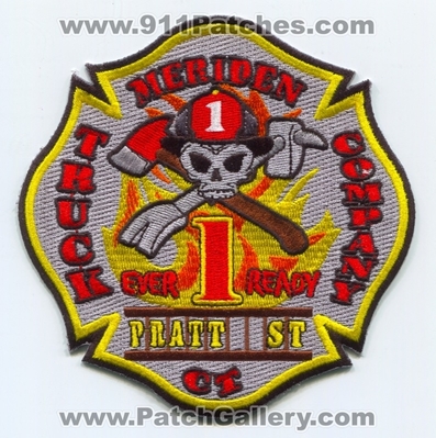 Meriden Fire Department Truck Company 1 Patch (Connecticut)
Scan By: PatchGallery.com
Keywords: dept. co. number no. #1 station ever ready pratt st