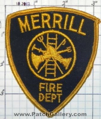 Merrill Fire Department (Wisconsin)
Thanks to swmpside for this picture.
Keywords: dept.