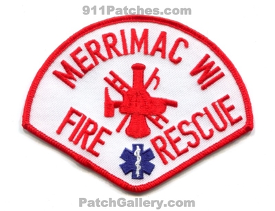 Merrimac Fire Rescue Department Patch (Wisconsin)
Scan By: PatchGallery.com
Keywords: dept.