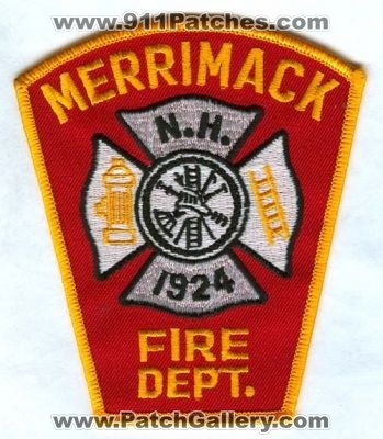Merrimack Fire Department (New Hampshire)
Scan By: PatchGallery.com
Keywords: dept. n.h.