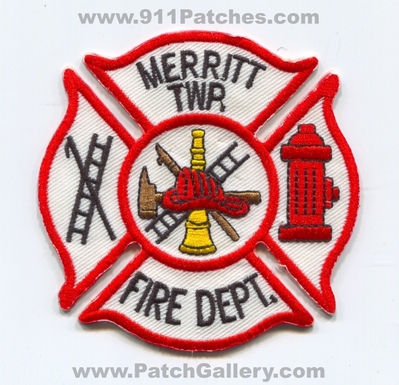 Merritt Township Fire Department Patch (Michigan)
Scan By: PatchGallery.com
Keywords: twp. dept.
