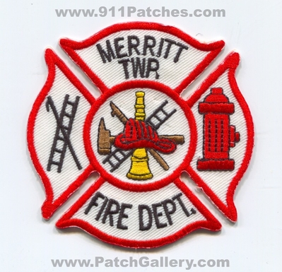 Merritt Township Fire Department Patch (Michigan)
Scan By: PatchGallery.com
Keywords: twp. dept.