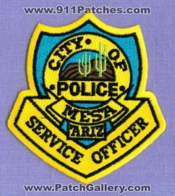 mesa officer service police arizona patchgallery department sheriffs patches enforcement depts ambulance 911patches emblems ems departments offices rescue virtual patch
