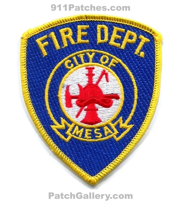 Mesa Fire Department Patch (Arizona)
Scan By: PatchGallery.com
Keywords: city of dept.