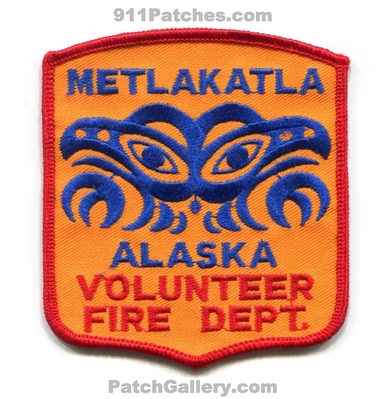 Metlakatla Volunteer Fire Department Patch (Alaska)
Scan By: PatchGallery.com
Keywords: vol. dept.